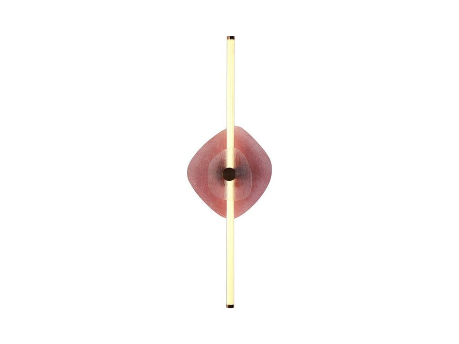Golden 3882-39 RG PU-CL LED Wall Sconce, Rose Gold