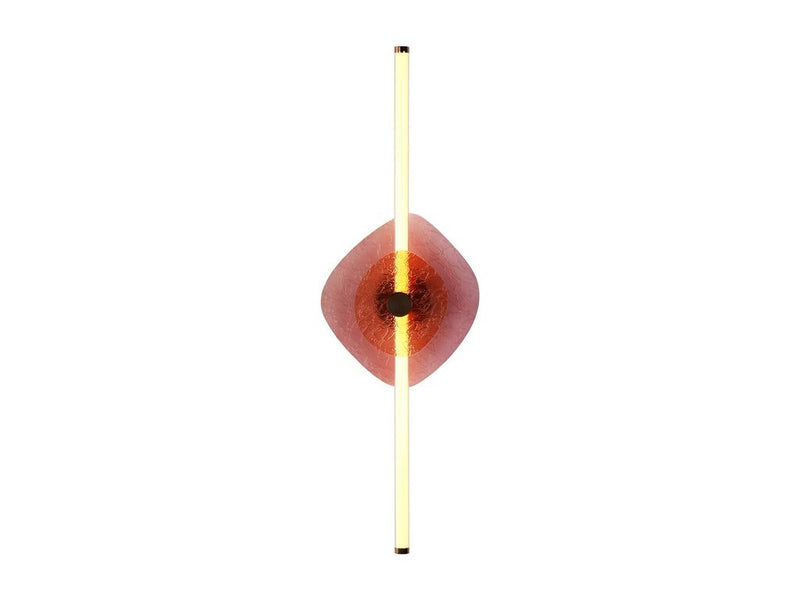 Golden 3882-39 RG PU-OR LED Wall Sconce, Rose Gold