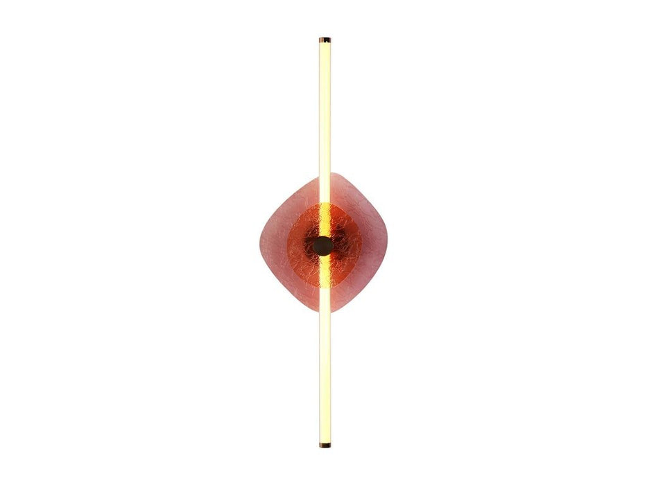 Golden 3882-39 RG PU-OR LED Wall Sconce, Rose Gold