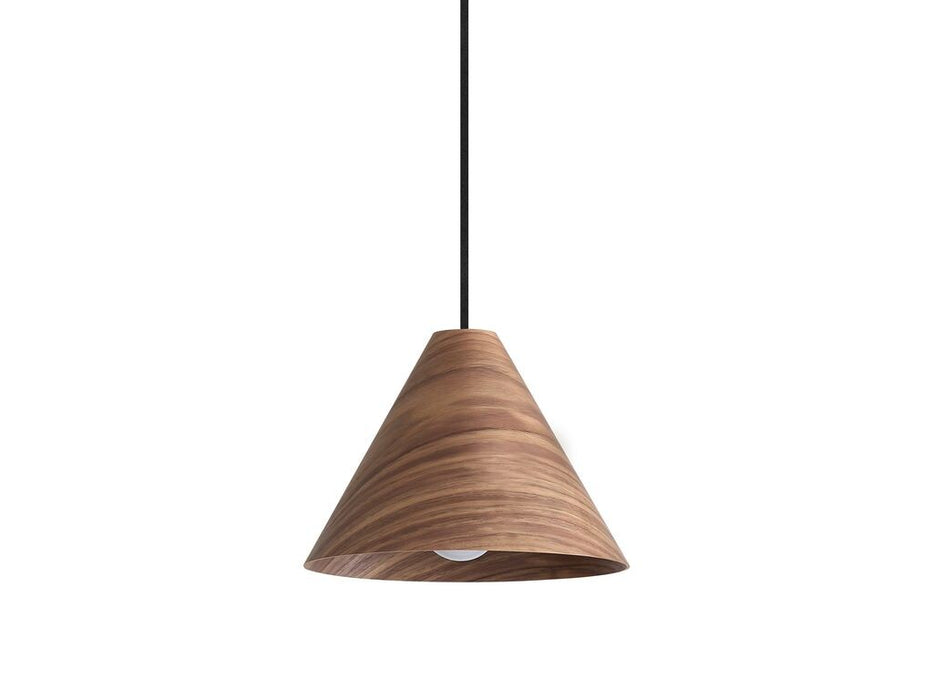 Golden 3988-10 DWA One Light Mini Pendant, Dark Walnut