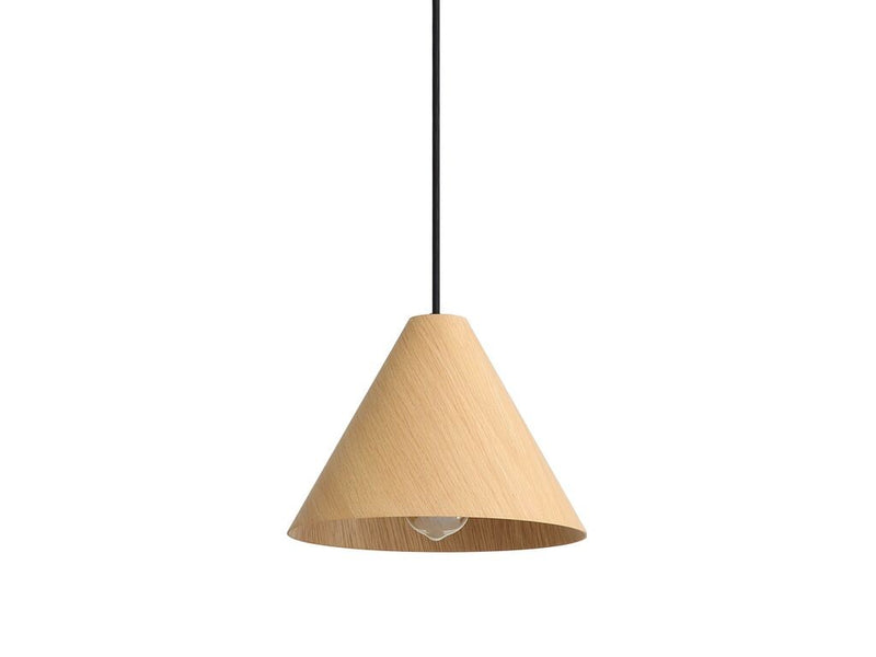 Golden 3988-10 LWA One Light Mini Pendant, Light Walnut