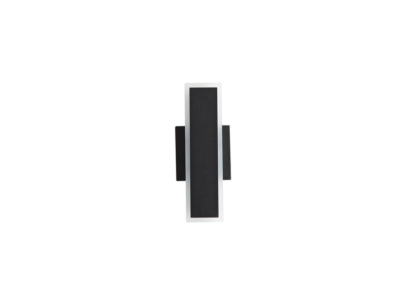 Golden 4072-OWL12 SNB LED Outdoor Wall Sconce, Sand Black