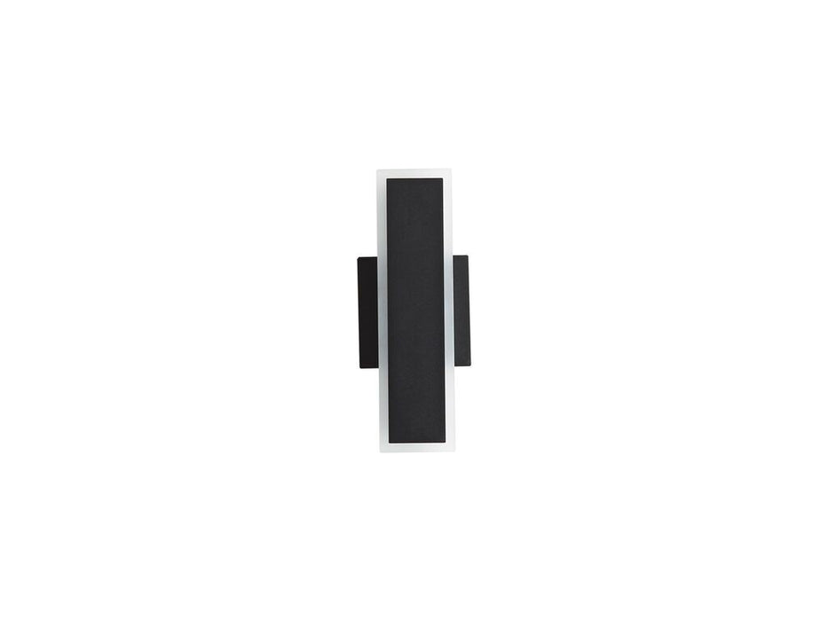 Golden 4072-OWL12 SNB LED Outdoor Wall Sconce, Sand Black