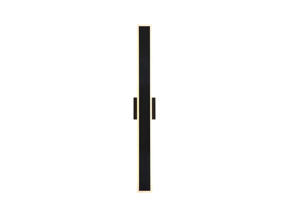 Golden 4072-OWL36 SNB LED Outdoor Wall Sconce, Sand Black
