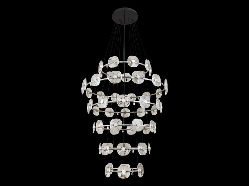 Golden 5028-59 CH LED Chandelier, Chrome