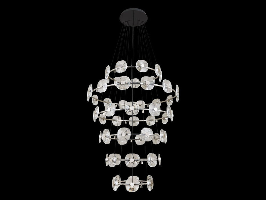 Golden 5028-59 CH LED Chandelier, Chrome