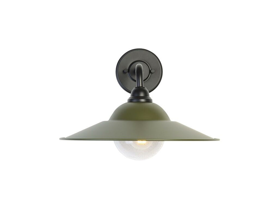 Golden 5096-OWL15 BLK-MP-SB One Light Wall Sconce, Matte Black