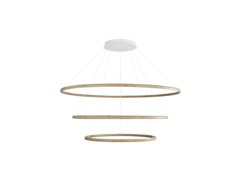 Golden 5460-59-47-35 WA LED Chandelier, Walnut