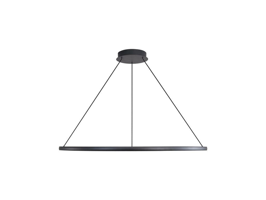 Golden 5460-71 SNB LED Chandelier, Sand Black