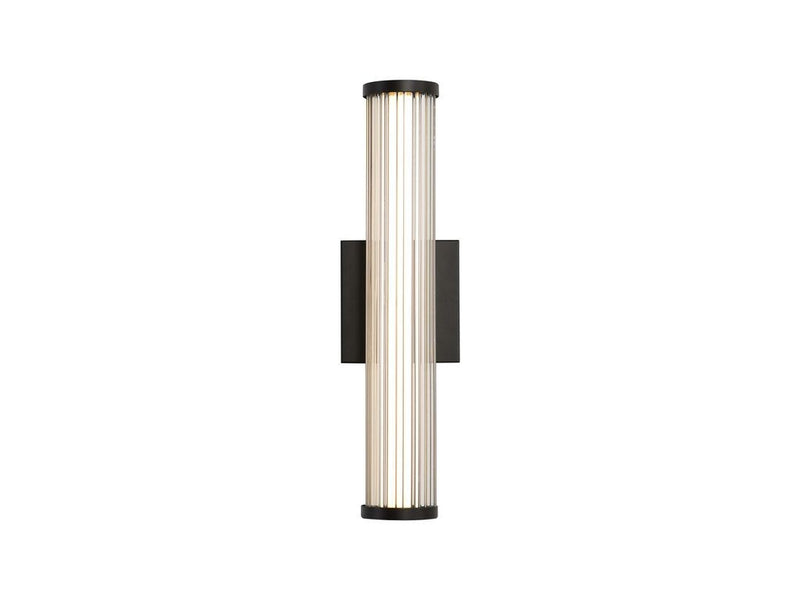 Golden 5590-OWL17 BLK LED Outdoor Wall Sconce, Matte Black