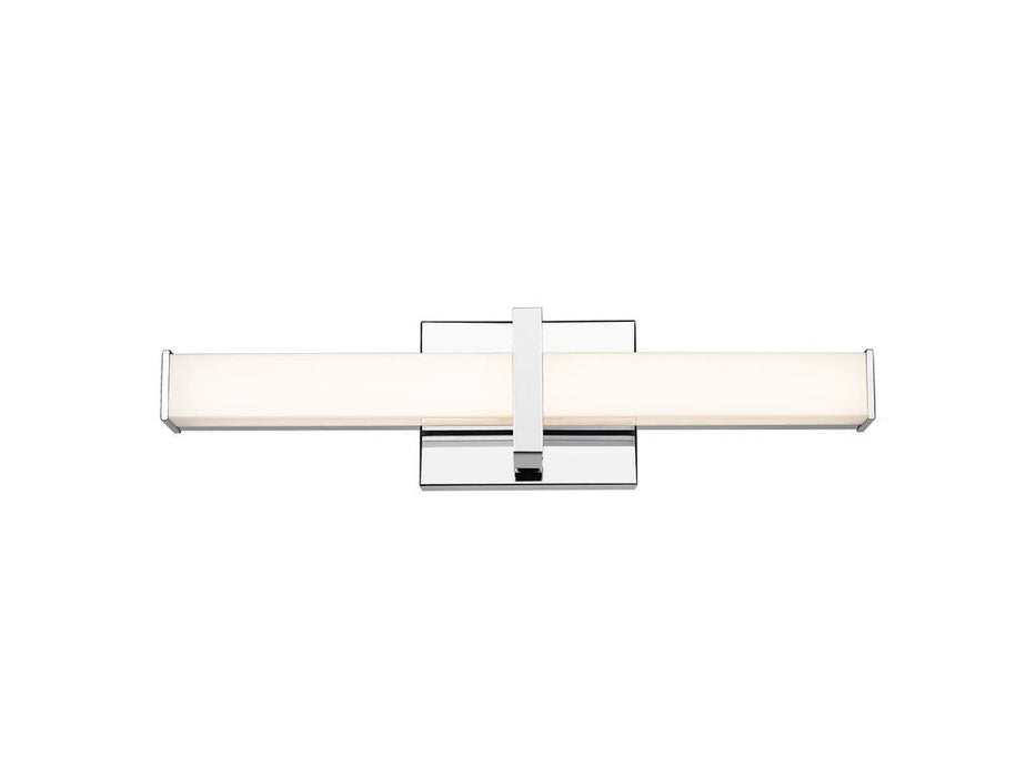 Golden 5623-B19 CH-OP LED Vanity Light, Chrome