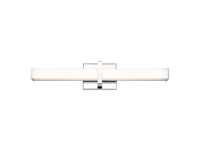 Golden 5623-B24 CH-OP LED Vanity Light, Chrome
