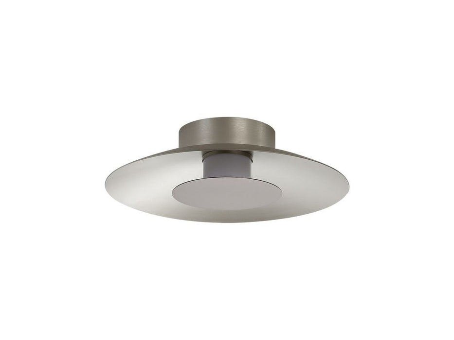 Golden 6400-FM12 SAN-CS LED Flush Mount, Sand Nickel