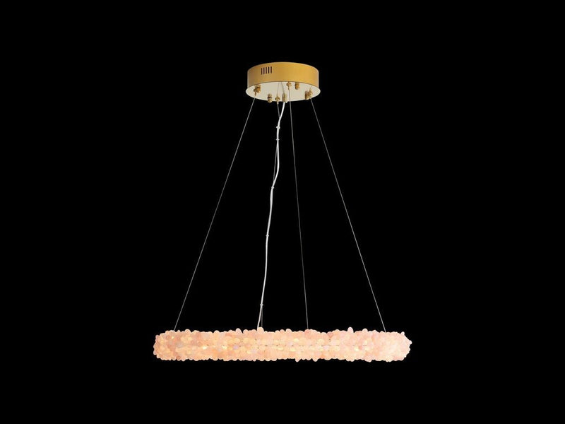 Golden 6884-30 CR LED Chandelier, Coral