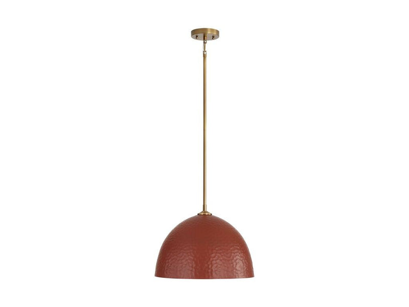 Golden 6950-L MBS-RC One Light Pendant, Modern Brass