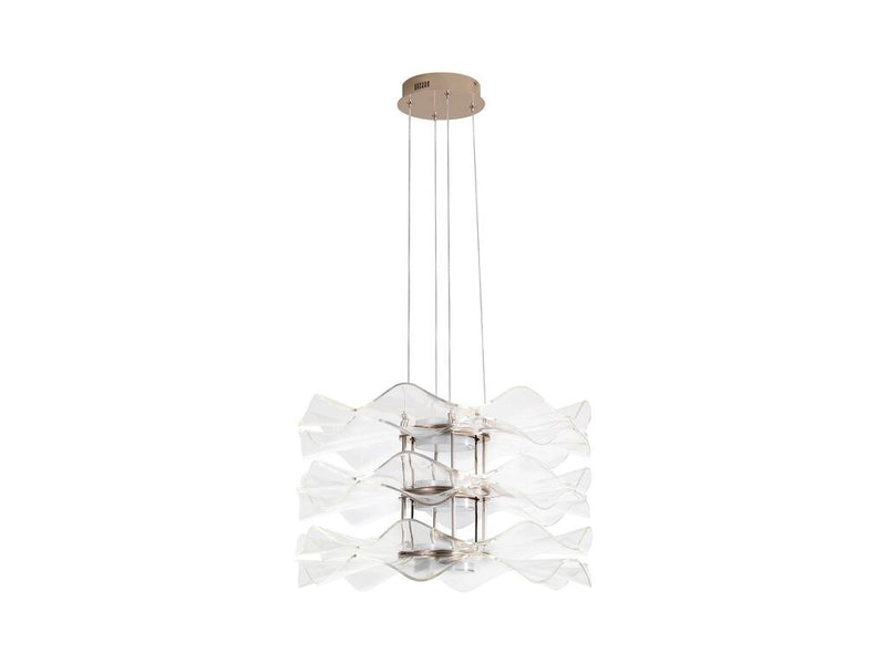 Golden 8046-3P LG LED Pendant, Light Gold