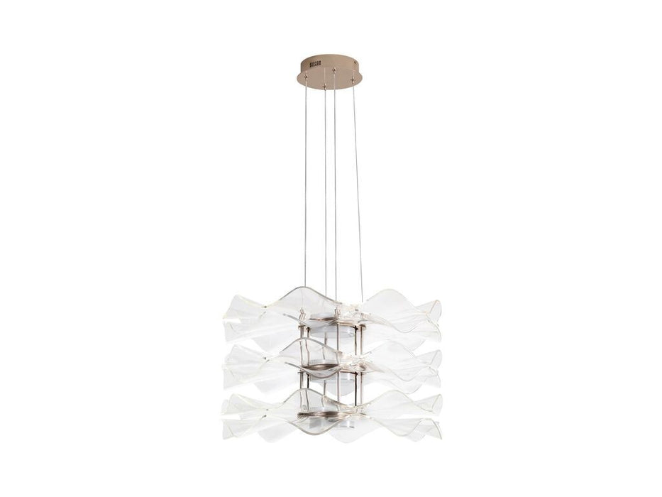 Golden 8046-3P LG LED Pendant, Light Gold