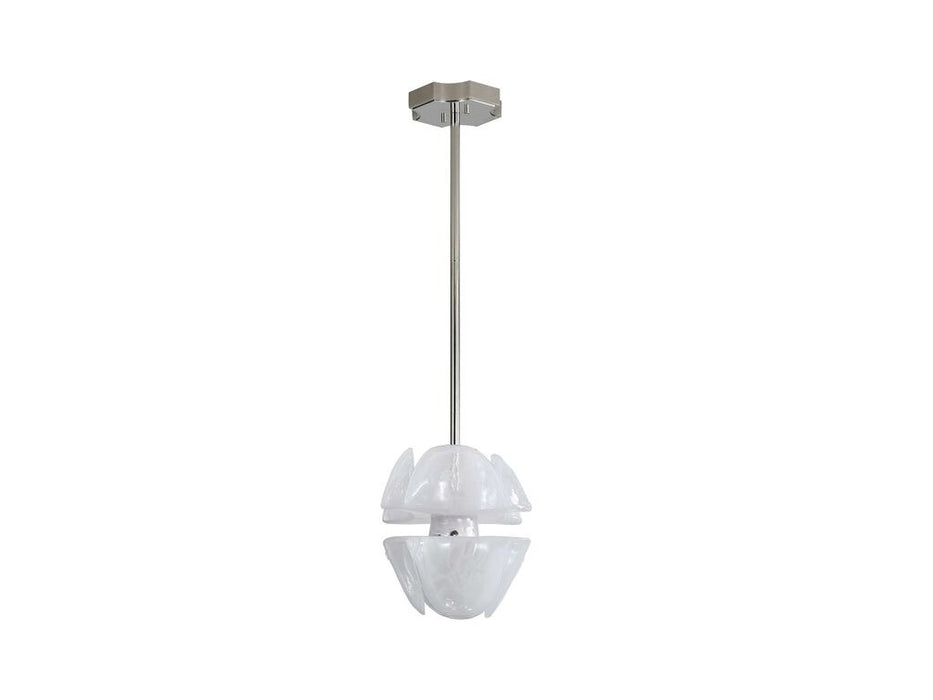 Golden 9608-2P PN LED Pendant, Polished Nickel