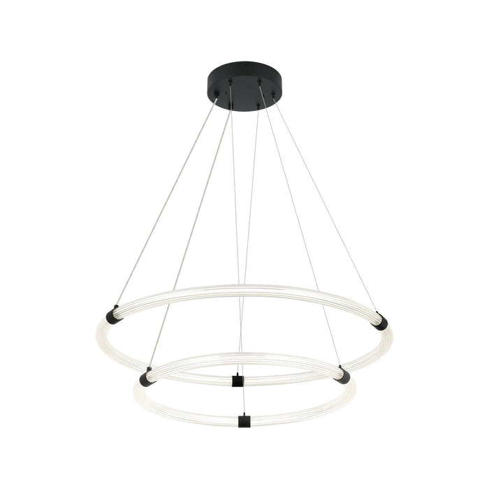 Matteo Lighting C34856MB LED Pendant, Matte Black