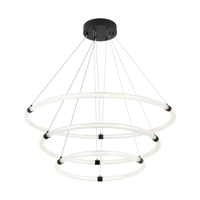 Matteo Lighting C34896MB LED Pendant, Matte Black