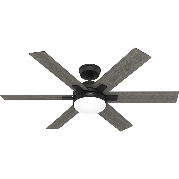 Hunter 52783 52" Ceiling Fan, Matte Black