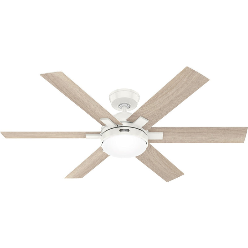 Hunter 52784 52" Ceiling Fan, Fresh White