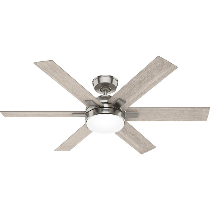 Hunter 52785 52" Ceiling Fan, Brushed Nickel