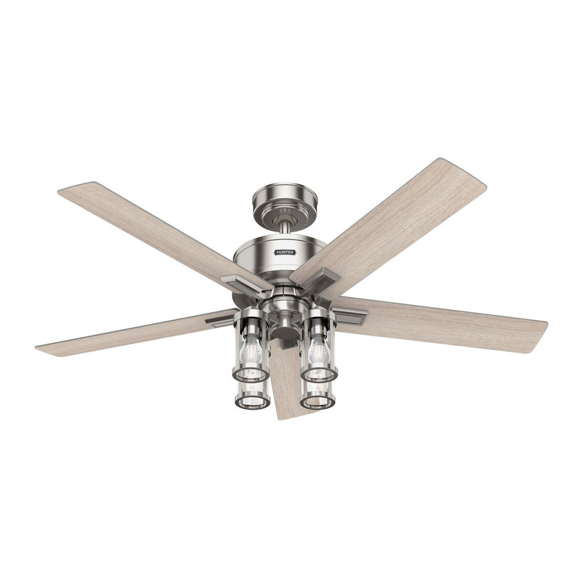 Hunter 52993 52" Ceiling Fan, Brushed Nickel