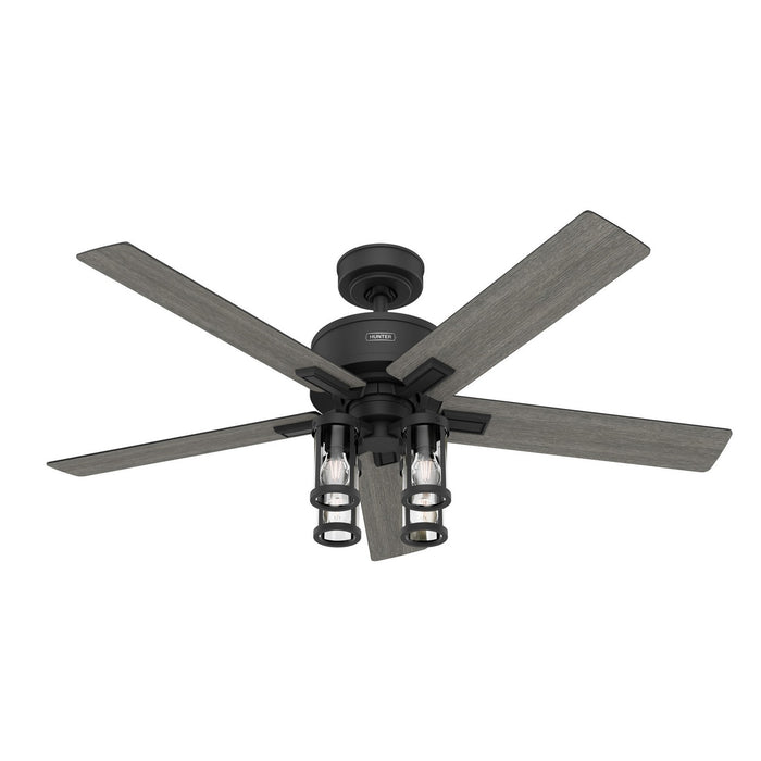Hunter 52994 52" Ceiling Fan, Matte Black