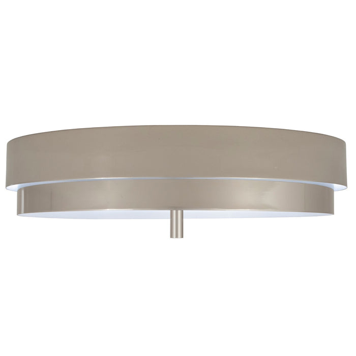 Robert Abbey S917 LED Flushmount, Polished Nickel