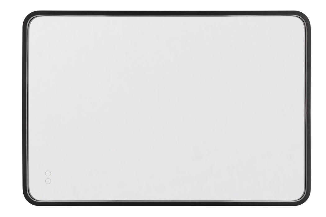 Craftmade MIR2403RRT-FB3C LED Mirror, Flat Black