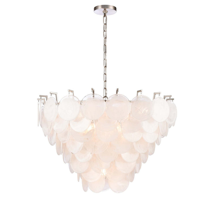 Terracotta Designs H21123-11BN 11 Light Chandelier, Warm Brass