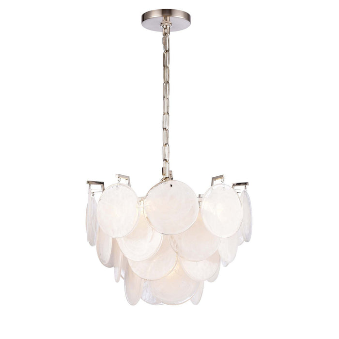 Terracotta Designs H21123-5BN Five Light Chandelier, Warm Brass