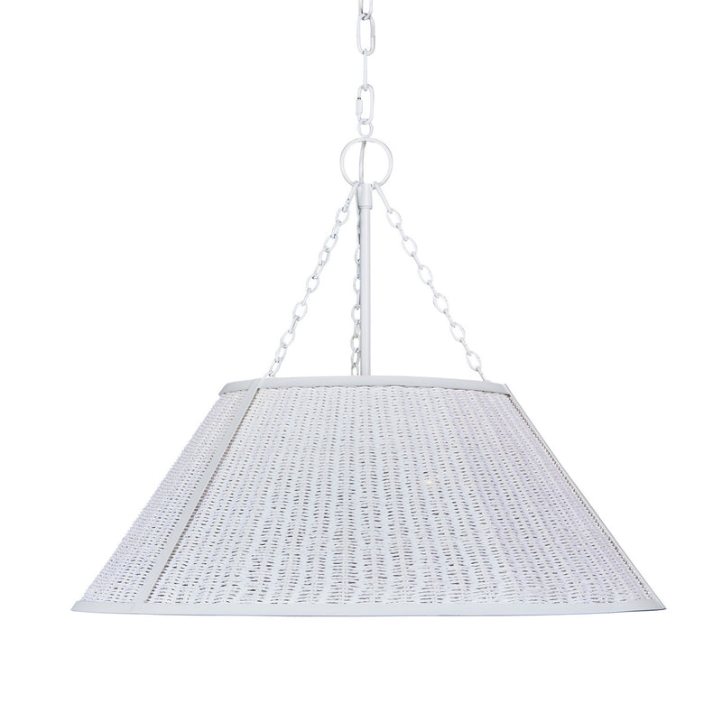 Terracotta Designs H25101-4W Four Light Chandelier, White