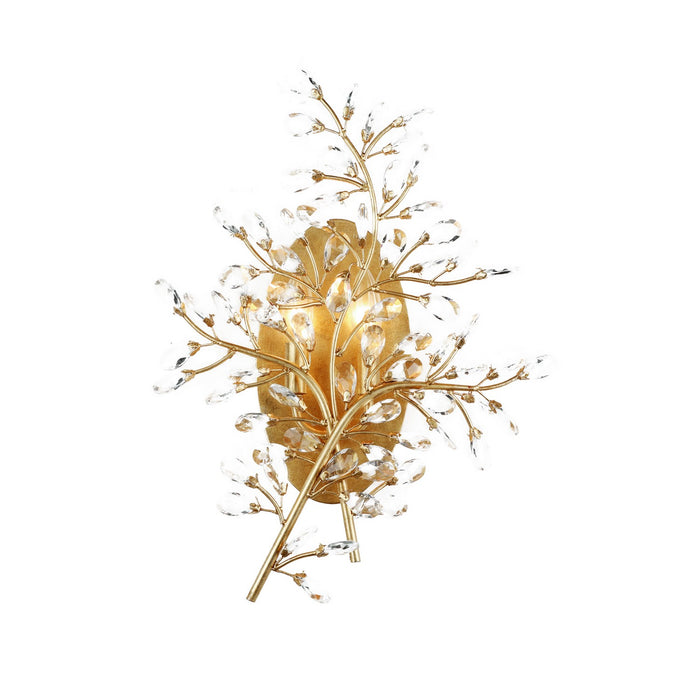 Terracotta Designs W25108-2 Two Light Wall Sconce, Antique Gold