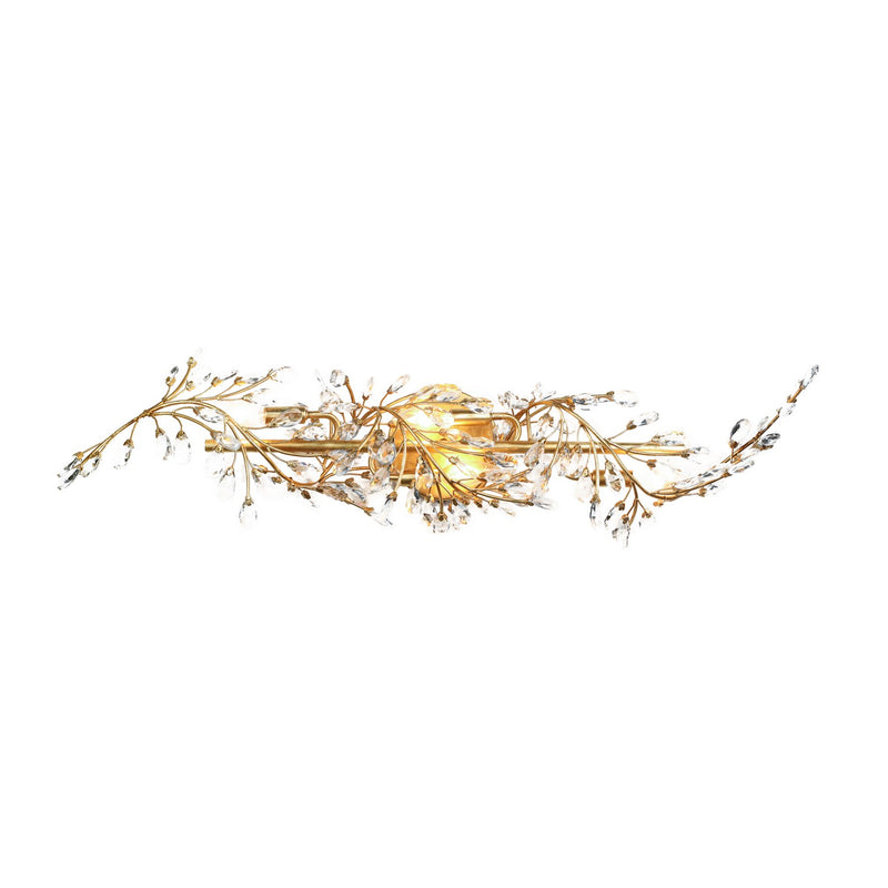 Terracotta Designs W25115-4 Four Light Wall Sconce, Antique Gold