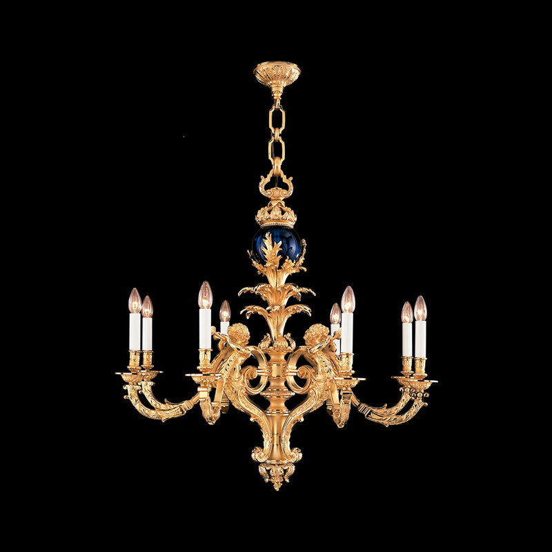 Fine Art 18933-0-231 LED Chandelier, Antique Gold Plated