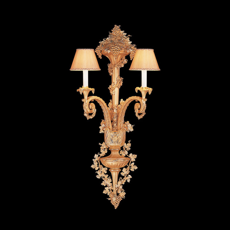 Fine Art 19230-0-231 LED Wall Sconce, Antique Gold Plated