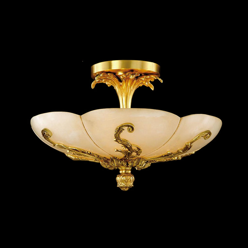Fine Art 19442-0-55 LED Flush Mount, French Gold