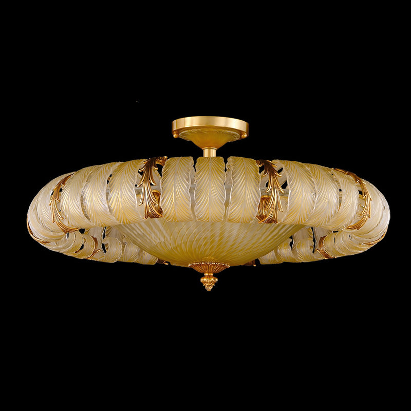 Fine Art 19464-1-55 LED Flush Mount, French Gold