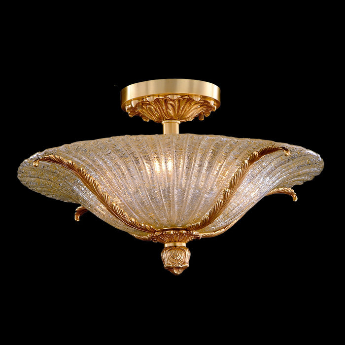 Fine Art 19615-0-55 LED Flush Mount, French Gold