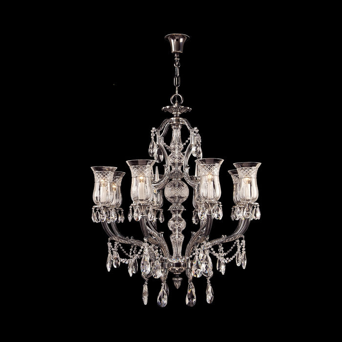 Fine Art 19875-1-56 LED Chandelier, Old Silver