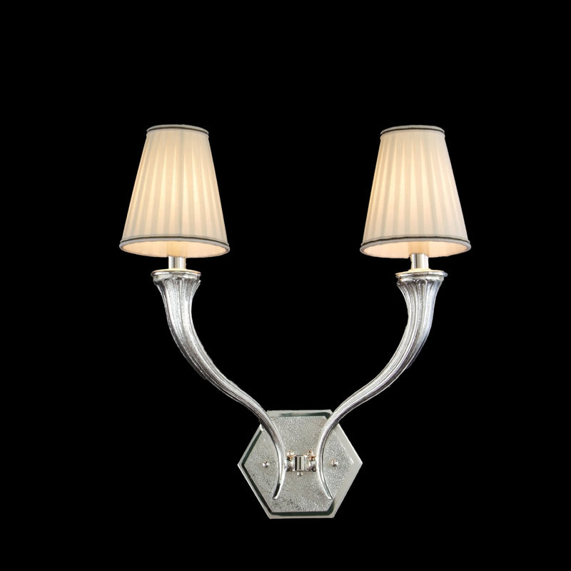 Fine Art 20019-0-387 LED Wall Sconce, Antique Silver Plated