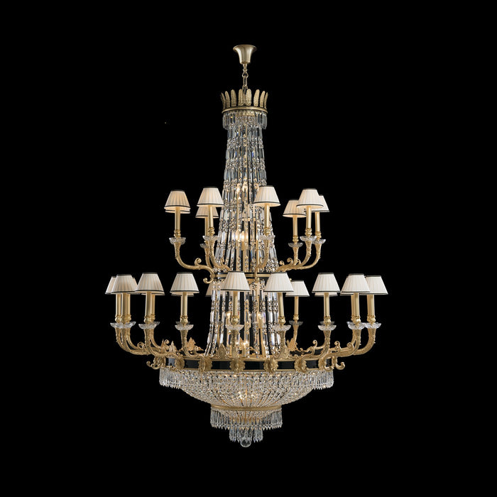 Fine Art 20104-0-231 LED Chandelier, Antique Gold Plated