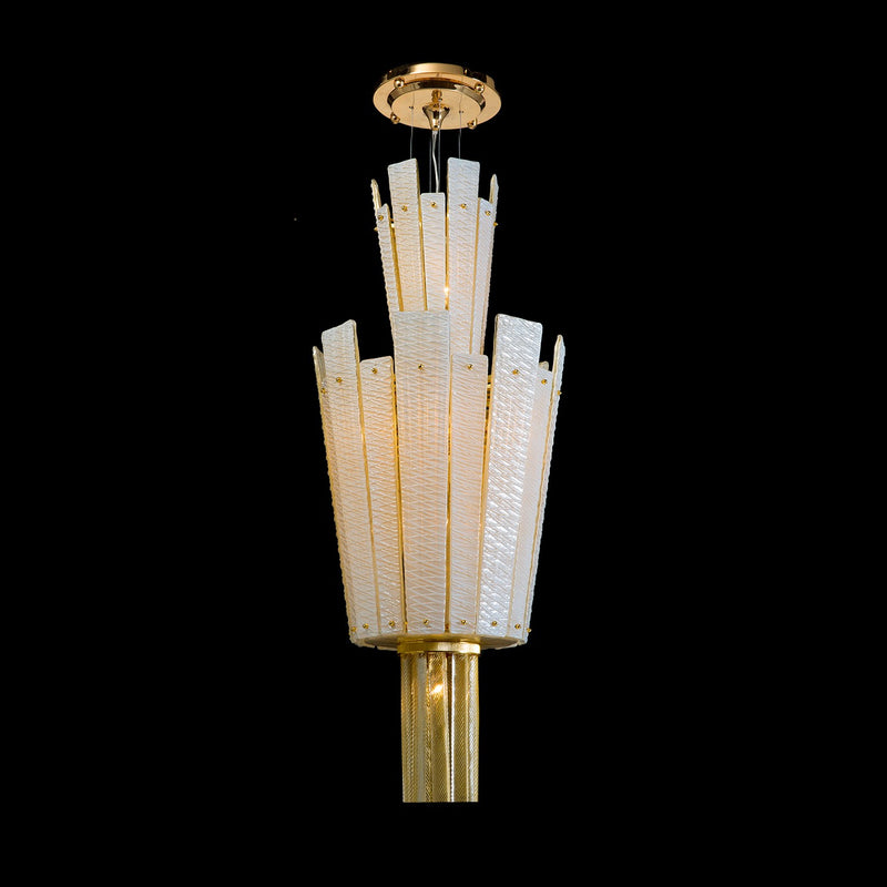 Fine Art 20133-1-67 LED Pendant, Antique Gold Plated