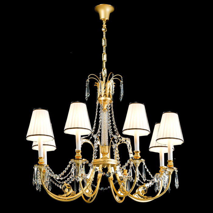 Fine Art 20139-0-67 LED Chandelier, Polished Brass