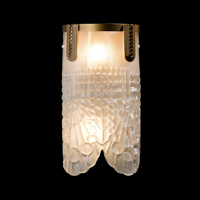 Fine Art 20142-1-231 LED Wall Sconce, Antique Gold Plated
