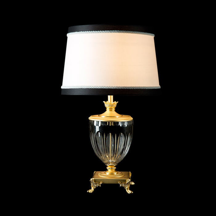 Fine Art 20150-0-231 LED Table Lamp, Antique Gold Plated