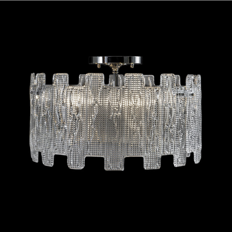 Fine Art 20153-0-420 LED Flush Mount, Polished Chrome