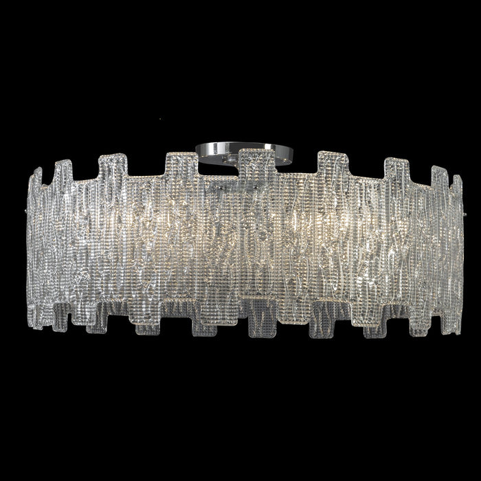 Fine Art 20159-0-420 LED Flush Mount, Polished Chrome